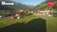 Archived webcam image showing Wildkogel Ski Resort: Top station Frühmesserbahn lift 2150m on 12 Jul 2026 at 07:48
