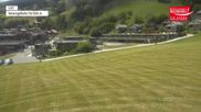 Archived webcam image showing Wildkogel Ski Resort: Top station Frühmesserbahn lift 2150m on 12 Jul 2026 at 14:48
