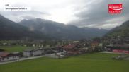 Archiviertes Webcam Bild: Wildkogel-Arena: Bergstation Frühmesserbahn 2150m am 18.08.2026 um 12:50 Uhr