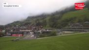 Archived webcam image showing Wildkogel Ski Resort: Top station Frühmesserbahn lift 2150m on 21 Aug 2026 at 07:32