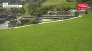 Archiviertes Webcam Bild: Wildkogel-Arena: Bergstation Frühmesserbahn 2150m am 26.08.2026 um 14:10 Uhr