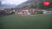 Archived webcam image showing Wildkogel Ski Resort: Top station Frühmesserbahn lift 2150m on 1 Oct 2026 at 07:29