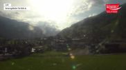 Archived webcam image showing Wildkogel Ski Resort: Top station Frühmesserbahn lift 2150m on 1 Oct 2026 at 16:29