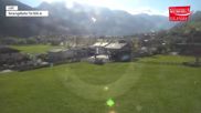 Archived webcam image showing Wildkogel Ski Resort: Top station Frühmesserbahn lift 2150m on 20 Oct 2026 at 14:43