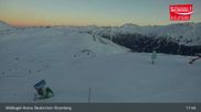Archived webcam image showing Wildkogel-Arena, Kitzbühel Alps on 26 Feb 2026 at 01:15