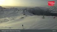 Archived webcam image showing Wildkogel-Arena, Kitzbühel Alps on 12 Apr 2026 at 07:44
