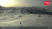 Archived webcam image showing Wildkogel-Arena, Kitzbühel Alps on 12 Apr 2026 at 08:44