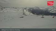 Archived webcam image showing Wildkogel-Arena, Kitzbühel Alps on 12 Apr 2026 at 11:44