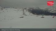 Archived webcam image showing Wildkogel-Arena, Kitzbühel Alps on 12 Apr 2026 at 17:44