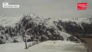 Archiviertes Webcam Bild: Wildkogel-Arena: Bergrestaurant 2100m am 12.04.2026 um 14:58 Uhr