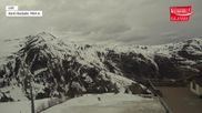Archiviertes Webcam Bild: Wildkogel-Arena: Bergrestaurant 2100m am 13.04.2026 um 14:56 Uhr