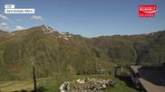 Archived webcam image showing Wildkogel Ski Resort - Panorama restaurant at 2100m on 28 May 2026 at 08:36