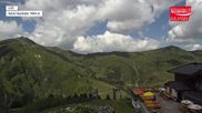 Archived webcam image showing Wildkogel Ski Resort - Panorama restaurant at 2100m on 12 Jul 2026 at 12:47