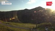Archiviertes Webcam Bild: Wildkogel-Arena: Bergrestaurant 2100m am 12.07.2026 um 20:27 Uhr