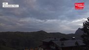 Archived webcam image showing Wildkogel Ski Resort - Panorama restaurant at 2100m on 16 Aug 2026 at 07:10