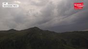 Archived webcam image showing Wildkogel Ski Resort - Panorama restaurant at 2100m on 16 Aug 2026 at 18:10