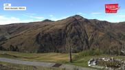 Archived webcam image showing Wildkogel Ski Resort - Panorama restaurant at 2100m on 15 Oct 2026 at 12:18