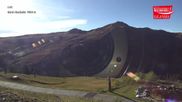 Archived webcam image showing Wildkogel Ski Resort - Panorama restaurant at 2100m on 15 Oct 2026 at 16:18