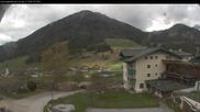 Archived webcam image showing View of the Tennengebirge mountains in St. Martin on 21 Apr 2026 at 10:41