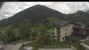 Archived webcam image showing View of the Tennengebirge mountains in St. Martin on 7 Jun 2026 at 06:39