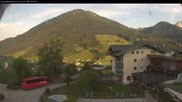Archived webcam image showing View of the Tennengebirge mountains in St. Martin on 21 Jun 2026 at 06:22