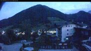 Archived webcam image showing View of the Tennengebirge mountains in St. Martin on 14 Jul 2026 at 04:05