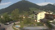 Archived webcam image showing View of the Tennengebirge mountains in St. Martin on 6 Aug 2026 at 08:10