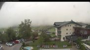 Archived webcam image showing View of the Tennengebirge mountains in St. Martin on 19 Aug 2026 at 07:06