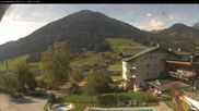 Archived webcam image showing View of the Tennengebirge mountains in St. Martin on 1 Oct 2026 at 14:55
