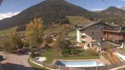 Archived webcam image showing View of the Tennengebirge mountains in St. Martin on 18 Oct 2026 at 12:49