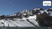Archived webcam image showing Zauchensee Restaurant Gamskogelhütte on 2 May 2026 at 09:54