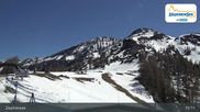 Archived webcam image showing Zauchensee Restaurant Gamskogelhütte on 2 May 2026 at 15:54