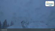 Archived webcam image showing Zauchensee Restaurant Gamskogelhütte on 11 Jun 2026 at 03:32