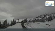 Archived webcam image showing Zauchensee Restaurant Gamskogelhütte on 11 Jun 2026 at 07:32