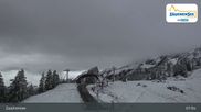 Archived webcam image showing Zauchensee Restaurant Gamskogelhütte on 11 Jun 2026 at 08:32