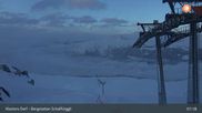 Archived webcam image showing Klosters - Schaffürggli Top Station on 1 Apr 2026 at 07:22
