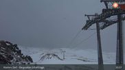Archived webcam image showing Klosters - Schaffürggli Top Station on 19 May 2026 at 03:59