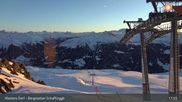 Archiviertes Webcam Bild: Klosters - Bergstation Schaffürggli am 28.02.2026 um 01:03 Uhr