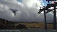 Archived webcam image showing Klosters - Schaffürggli Top Station on 10 Oct 2026 at 17:43
