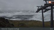 Archived webcam image showing Klosters - Schaffürggli Top Station on 10 Oct 2026 at 13:43