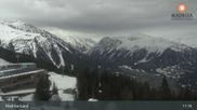 Archived webcam image showing Madrisa Klosters - Live Webcam on 10 Apr 2026 at 11:06