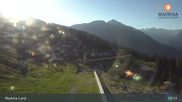 Archived webcam image showing Madrisa Klosters - Live Webcam on 12 Jul 2026 at 07:07