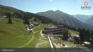 Archived webcam image showing Madrisa Klosters - Live Webcam on 12 Jul 2026 at 11:07