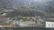 Archived webcam image showing Castelgrande in Bellinzona on 30 Mar 2026 at 11:39