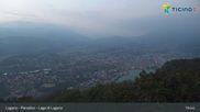 Archived webcam image showing Lugano - Paradiso / Monte San Salvatore on 16 Sep 2026 at 01:46