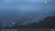 Archived webcam image showing Lugano - Paradiso / Monte San Salvatore on 14 Mar 2026 at 01:32