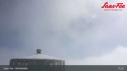 Archived webcam image showing Saas-Fee: Mitelallalin on 9 Oct 2026 at 11:56