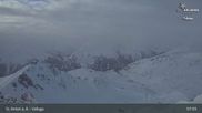 Archived webcam image showing St Anton: Valluga mountain on 1 Apr 2026 at 08:40