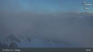 Archived webcam image showing St Anton: Valluga mountain on 8 May 2026 at 01:12