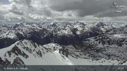 Archived webcam image showing St Anton: Valluga mountain on 8 May 2026 at 11:12